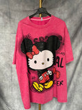 Camiseta Minnie rosa
