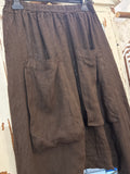 Pantalón baggy lino