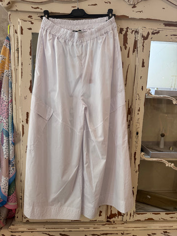 Pantalón palazzo blanco