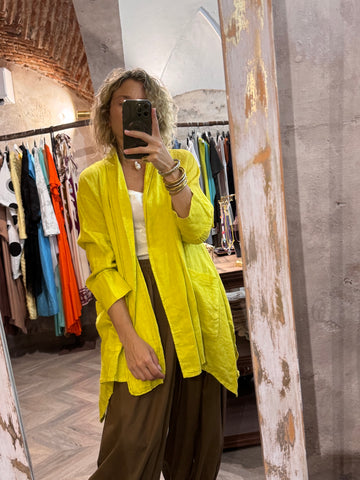 Chaqueta Lino Lima
