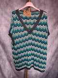 Camiseta punto “ Missoni “ verde