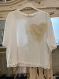 Camiseta Corazón tul