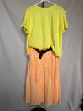 Camiseta amarillo flúor