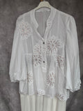 Blusa flores