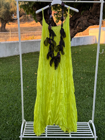 Vestido Aura flúor