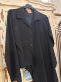 Camisa asimétrica negra