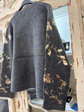 Chaqueta lentejuelas gris