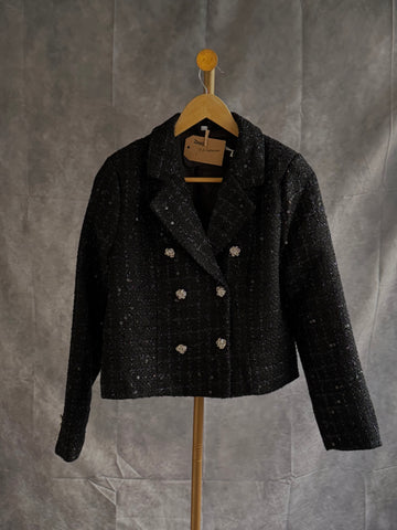 Chaqueta corta con lentejuelas