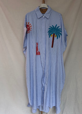 Vestido Maxi Palmera