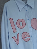 Camisa rayas LOVE