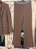 Traje Chaqueta Geométrico