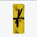 Pañuelo muselina Panda amarillo