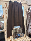 Pantalón baggy lino