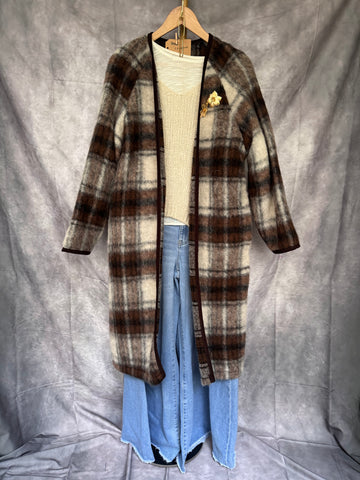 Abrigo cuadros