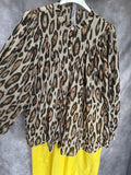 Blusa algodón animal print