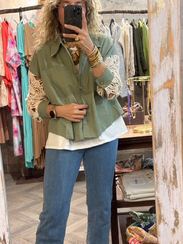 Camisa / Sobrecamisa kaki