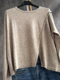 Jersey corto beige