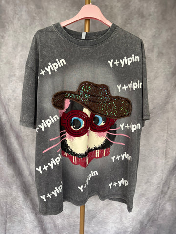 Camiseta Yipin gris