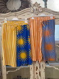 Bermuda lino estampada