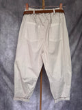 Pantalón algodón con cinturón