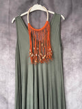 Vestido Amelia kaki