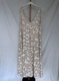 Vestido lino print