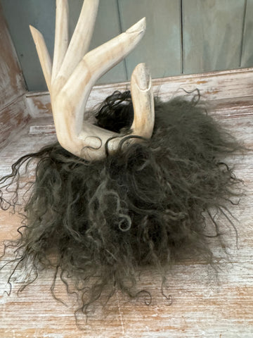 Puños de pelo natural