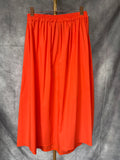 Falda pareo naranja