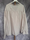 Blusa algodón beige