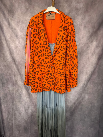 Americana print naranja