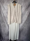 Blusa sin mangas beige