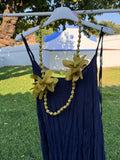 Vestido Aura marino