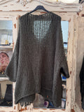 Jersey Maxi bolsillos flecos