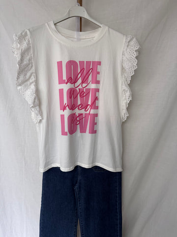 Camiseta Love