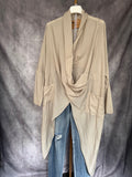 Túnica tencel beige