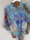 Blusa Tie Dye anudada