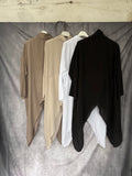 Túnica tencel beige