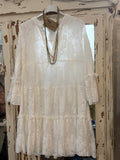 Vestido encaje blanco