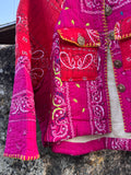 Cazadora Bandana Fucsia