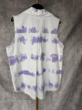 Chaleco vaquero Tie dye
