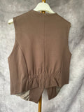 Chaleco taupe