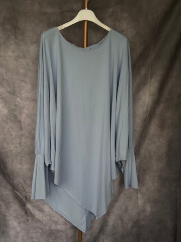 Camiseta Maxi capa azul