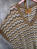 Conjunto “ Missoni “ dorado