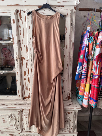 Vestido camel