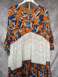 Vestido étnico largo