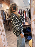 Camisa cuadros negros