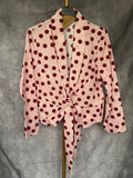 Camisa lunares rosa