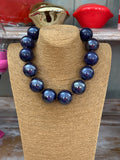 Collar Resina Azul