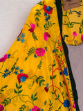 Kimono bordado largo