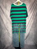 Camiseta flecos